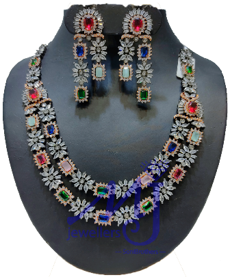 sparkling latest necklace set